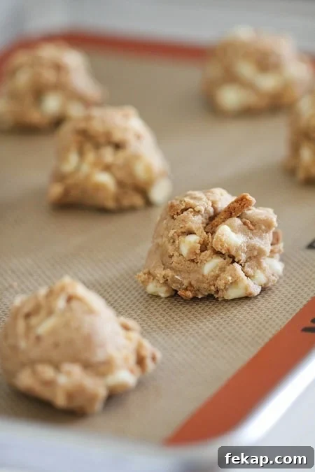 Image of Unbaked Biscoff Crunch Cookies
