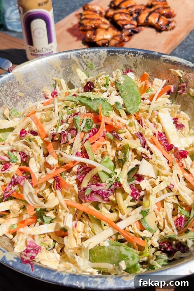 Crunchy Sesame Grilled Chicken Salad Recipe 4 Crunchy Grilled Sesame Chicken Salad with Side Dish Creamy Sesame Dressing