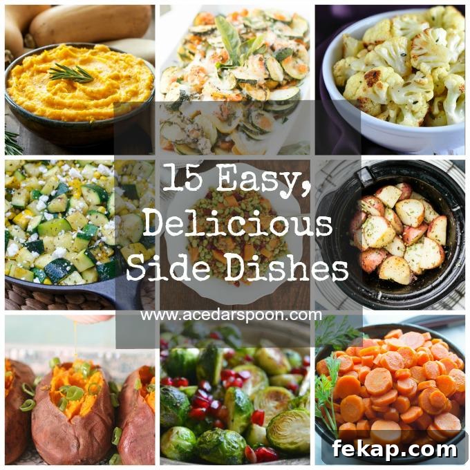 15 Easy Delicious Side Dishes A Cedar Spoon