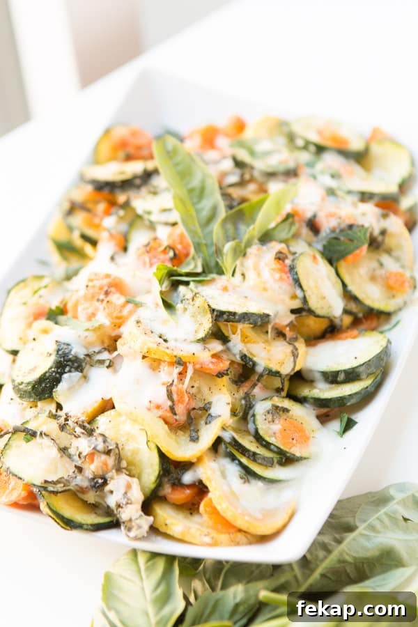 15 Flavorful Side Dishes to Elevate Any Meal 16 cheesy-basil-vegetables-zucchini-carrots-ohsweetbasil.com-2