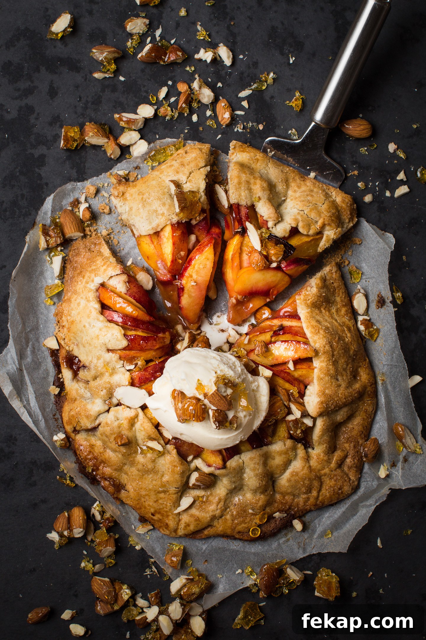 Gluten-Free Peach Galette with Candied Almonds Recipe 3 img 1821 2