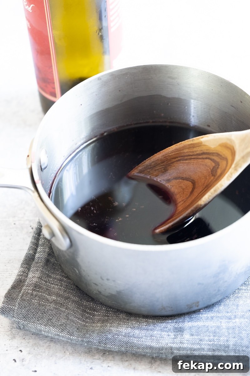 Glühwein simmering