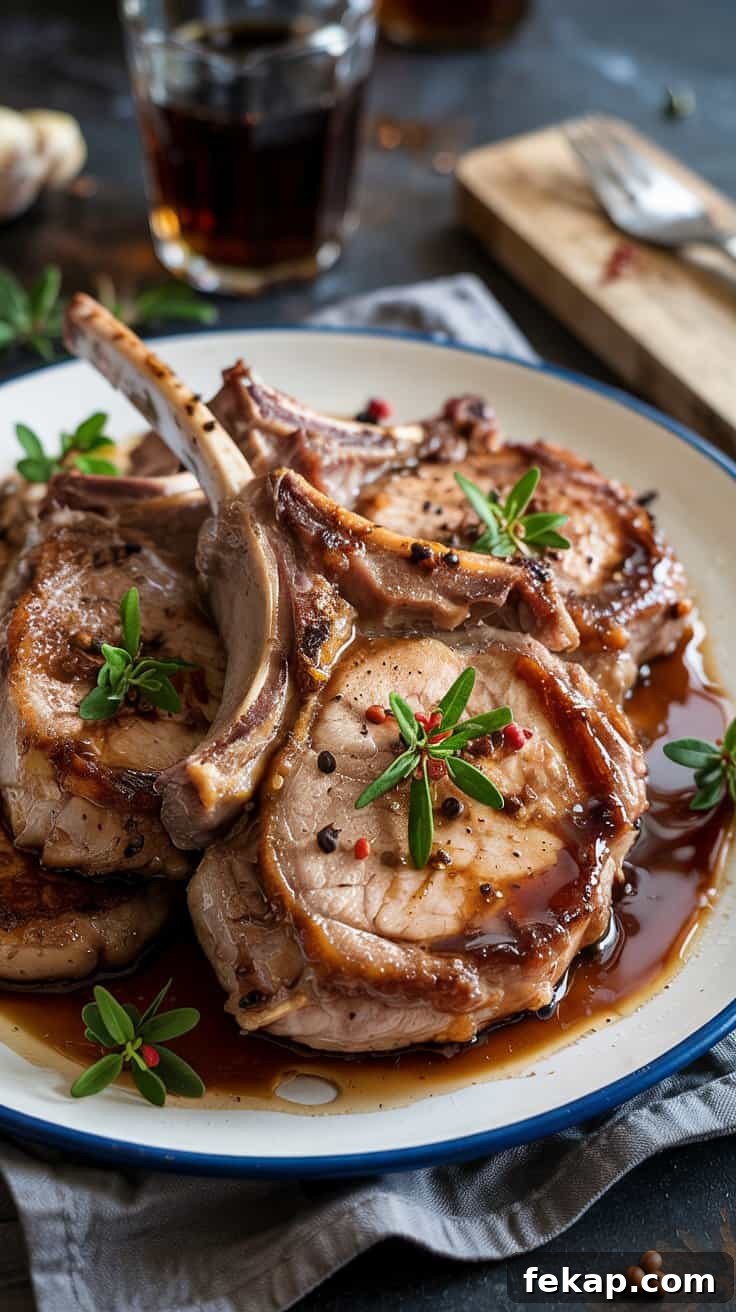Maple Balsamic Pork Chops