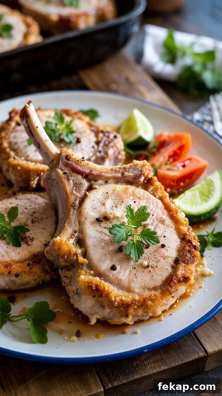 Parmesan-Crusted Pork Chops