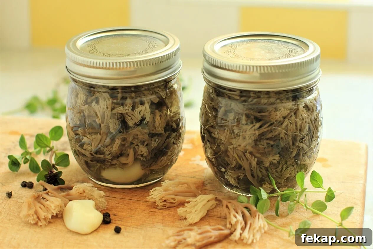 How to Identify and Cook Coral Mushrooms 14 a couple jars of preserved coral mushrooms will be handy for all kinds of recipes down the road