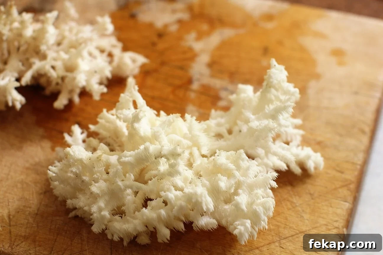 How to Identify and Cook Coral Mushrooms 10 one cleaned hericium