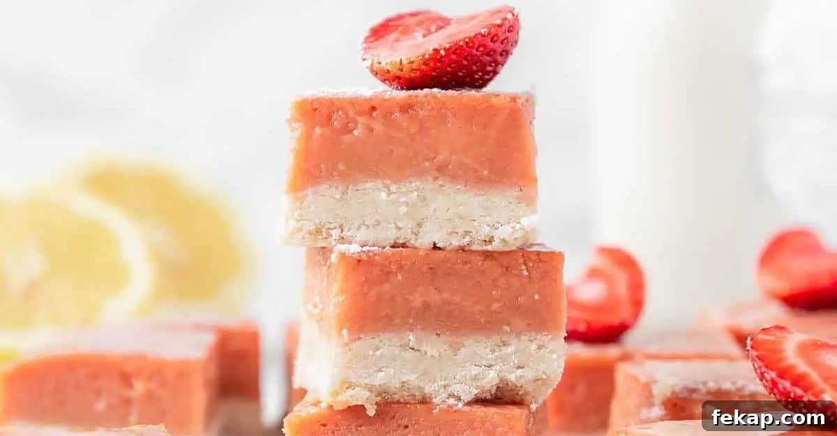 21 Irresistible Cookie Bar Recipes for Every Occasion 23 Strawberry Lemonade Bars