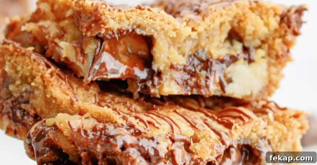 21 Irresistible Cookie Bar Recipes for Every Occasion 24 Peanut Butter Cup Cookie Bars
