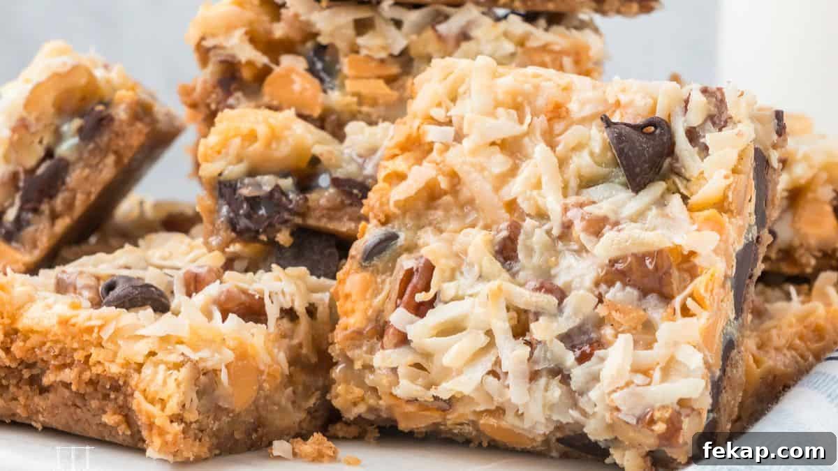 21 Irresistible Cookie Bar Recipes for Every Occasion 5 Easy Seven Layer Cookie Bars (Magic Bars)