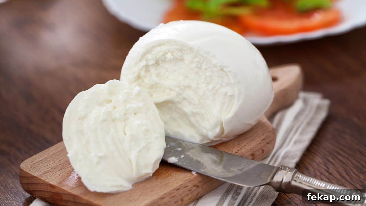 15 Common Foods That Are Toxic to Dogs 10 Buffalo mozzarella cheese