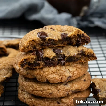 Chewy Chocolate Chip Cookies With Soft Centers 5 Chocolate chunk cookies recipe