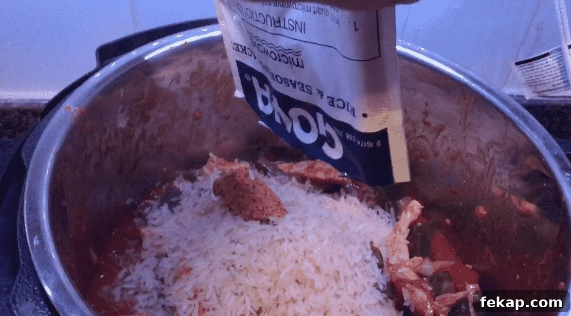 Instant Pot Jambalaya Fajitas with Cajun Sausage and Shrimp 16 img 23634 25