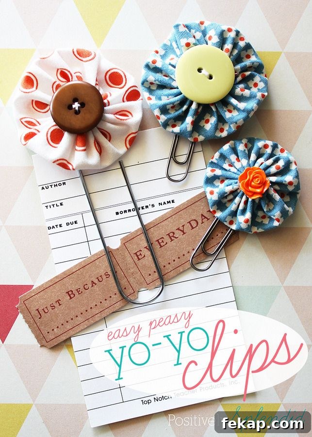 Easy Peasy Yo-Yo Clips | 25+ More Handmade Gift Ideas Under $5
