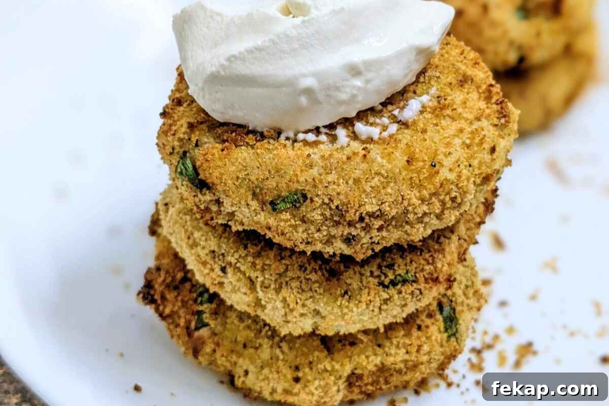 Air Fryer Potato Recipes for Crispy Golden Potatoes 8 Potato pancakes served on a plate