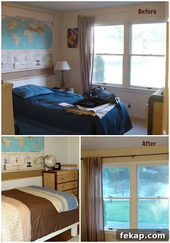 Teen Bedroom Makeover Reveal: Before and After Tour 3 Teen Bedroom Makeover Before-After.l - An Oregon Cottage