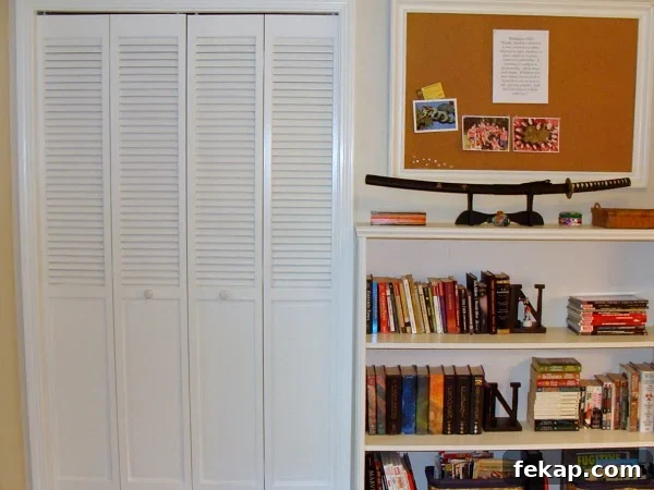 Teen Bedroom Makeover Reveal: Before and After Tour 8 Extreme Room Makeover After Closet-Shelf - An Oregon Cottage