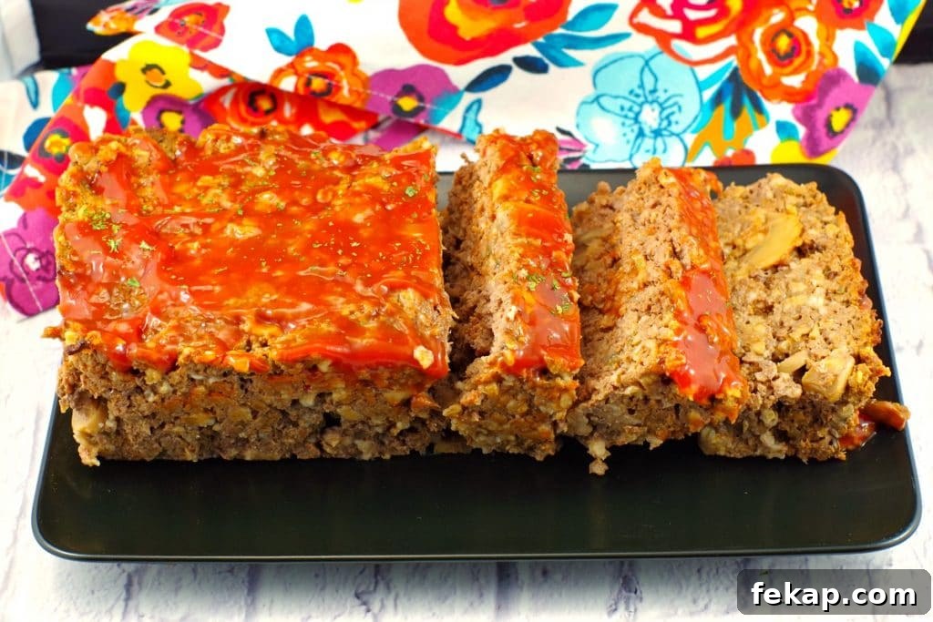 Old-Fashioned Gluten-Free, Dairy-Free Meatloaf (No Eggs or Milk) 2 Old fashioned Dairy-free Meatloaf | #dairyfree #meatloaf - Foodmeanderings.com