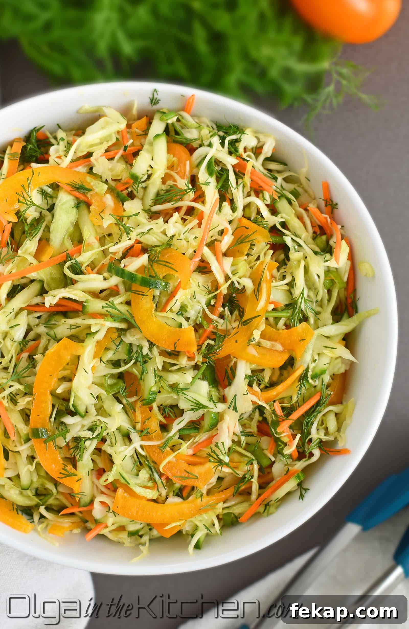 Crunchy Cabbage, Carrot and Bell Pepper Salad 8 img 2620 7