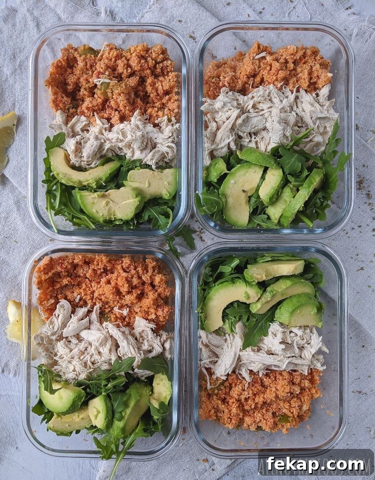 Mexican meal prep bowl