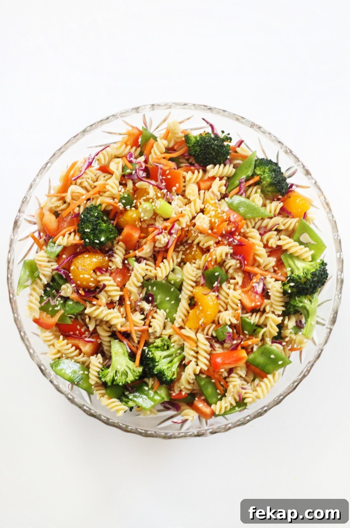 Asian pasta salad