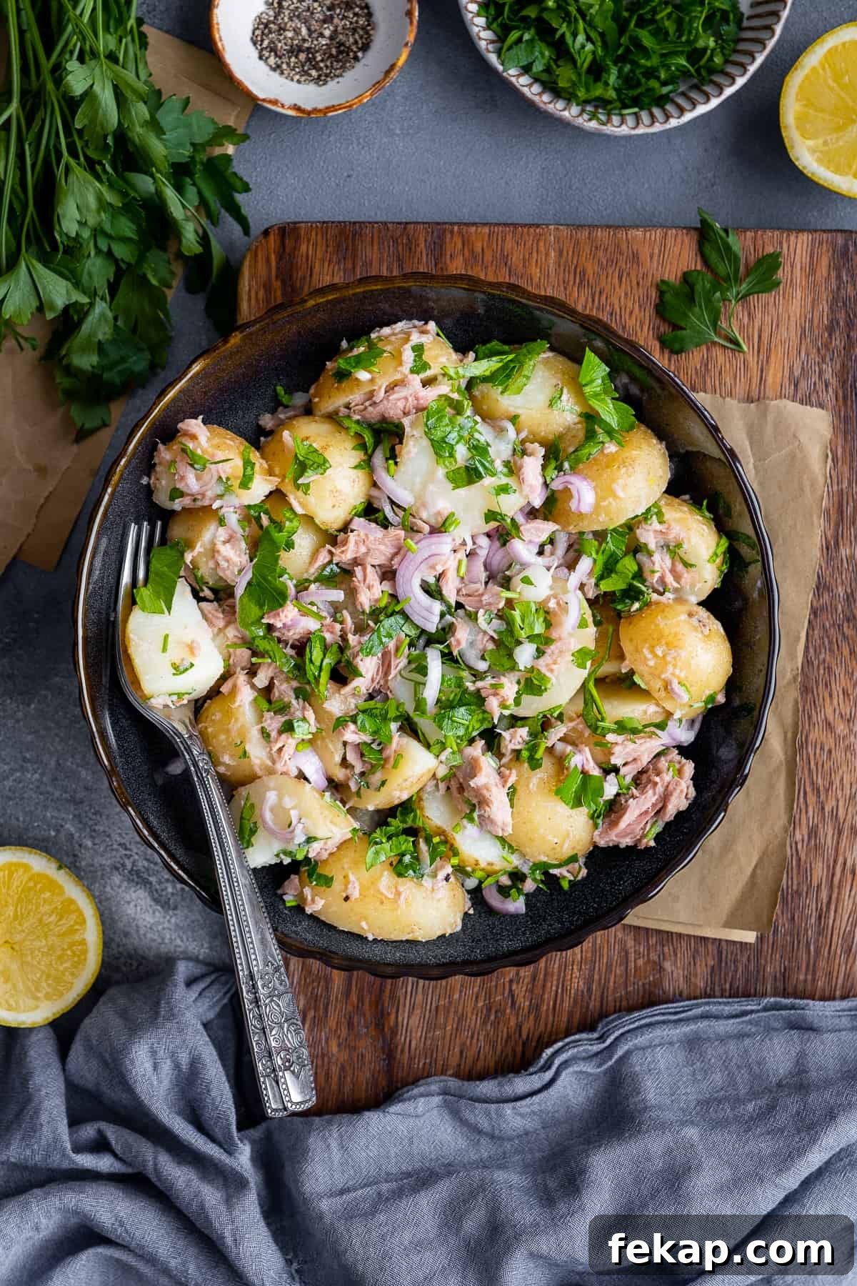 tuna potato salad