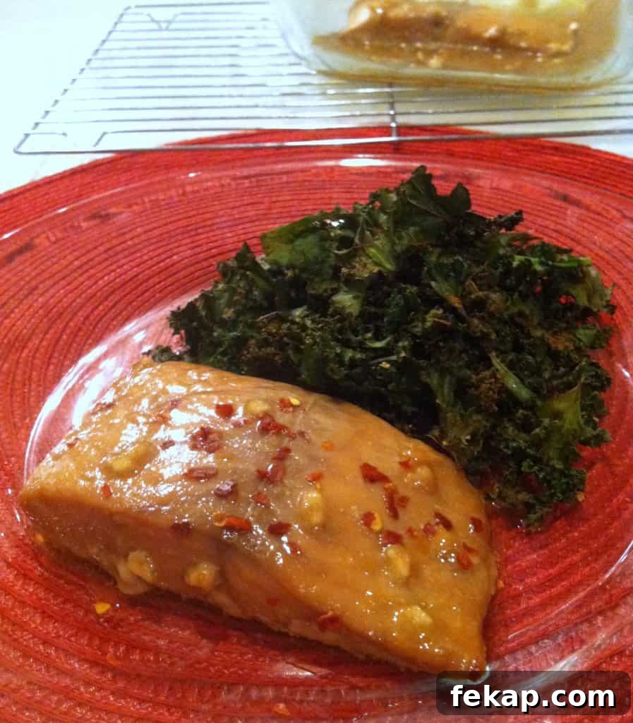maple sesame salmon fillets