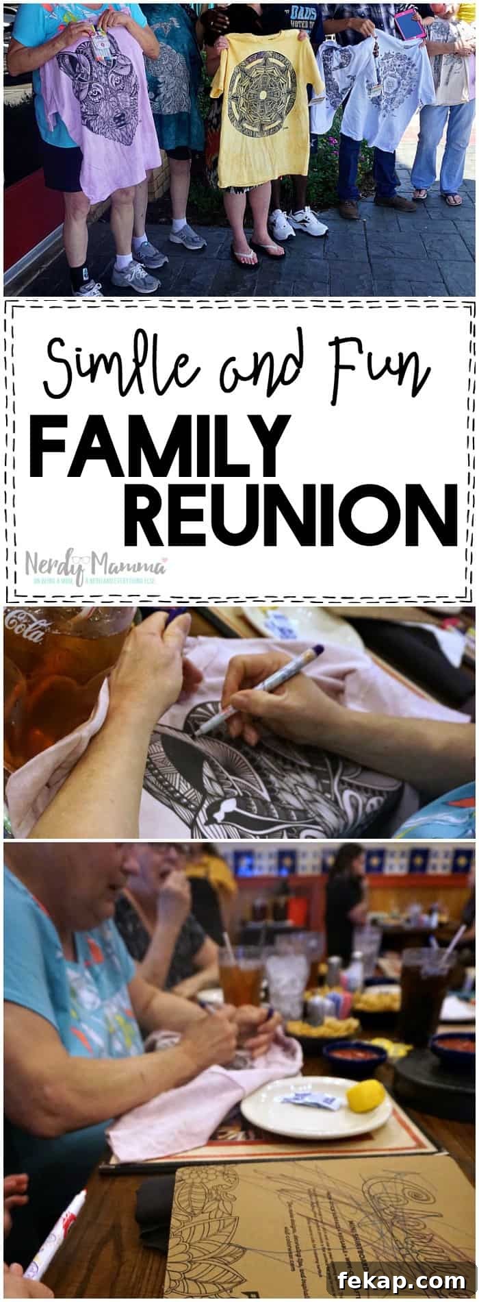 Memorable Family Reunion Ideas and Activities Everyone Will Love 6 These simple and fun family reunion ideas are so easy! Love this!