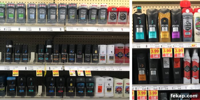 Kroger Mens Care Deals Axe Dove Degree Suave and More 3 Save on Unilever Brands Men's Personal Care Products during Kroger's mini Mega Savings event. Kroger Coupons