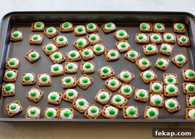 Green Eggs and Ham Pretzels Recipe for St. Patrick's Day 6 Green Eggs and Ham