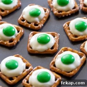 Green Eggs and Ham Pretzels Recipe for St. Patrick's Day 9 Green Eggs and Ham