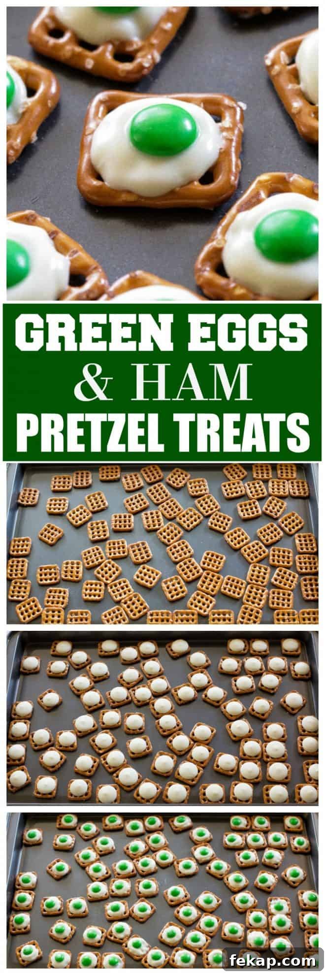 Green Eggs and Ham Pretzels Recipe for St. Patrick's Day 10 Green Eggs and Ham