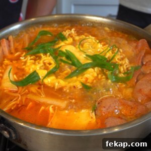 Budae Jjigae: Spicy Korean Army Stew Recipe 6 Budae Jjigae