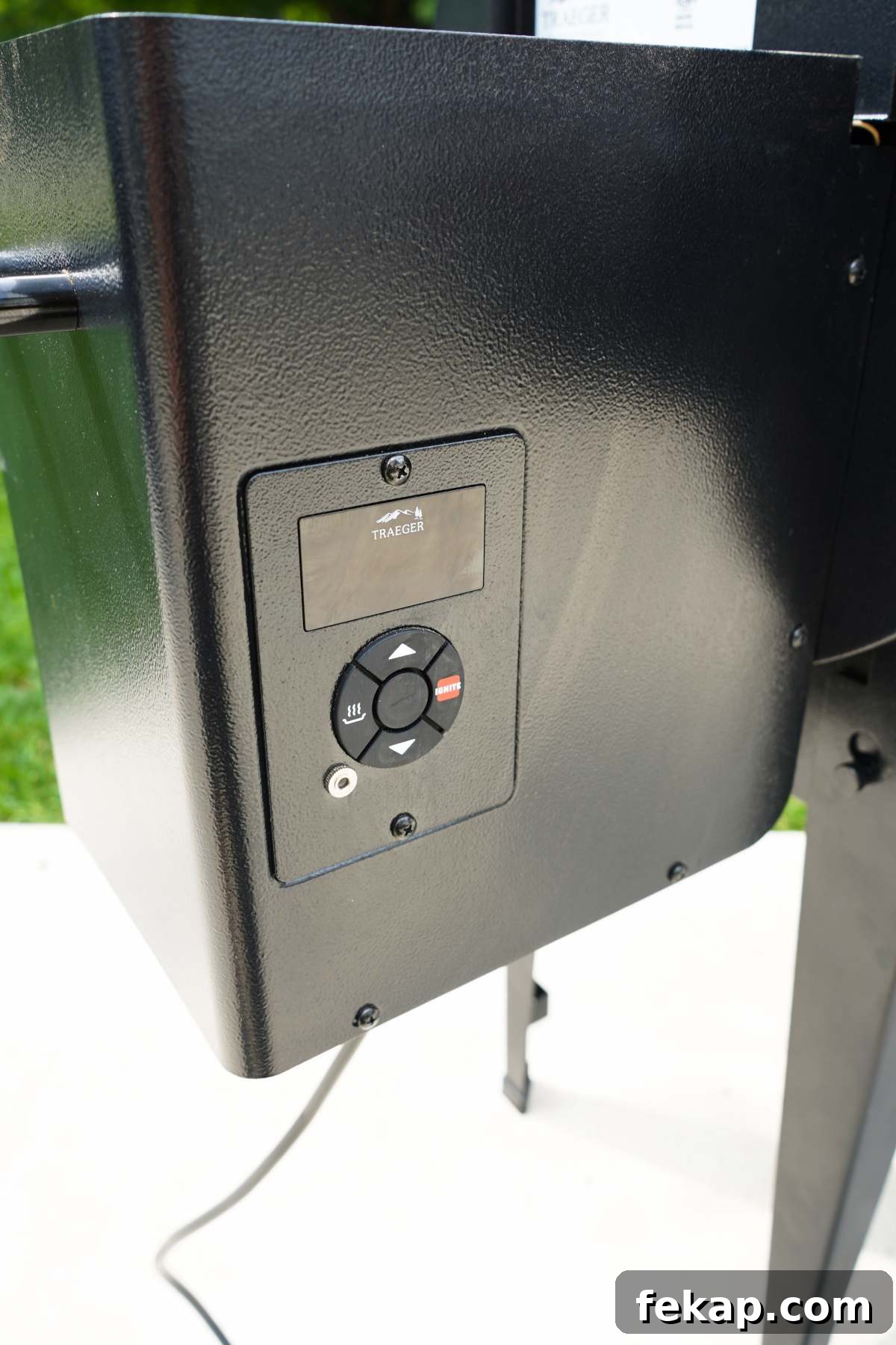 Traeger digital control panel