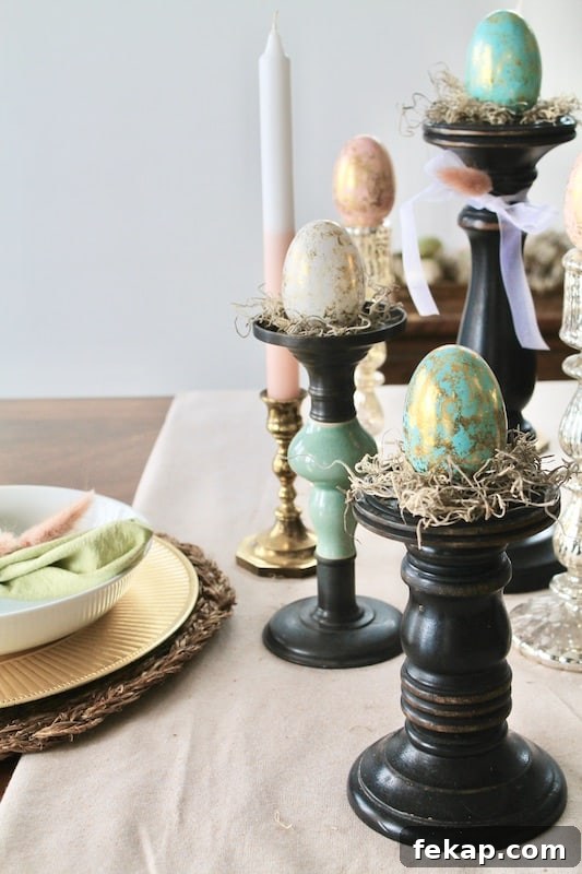 30 Vintage Easter Decor Ideas to Bring Spring Indoors 2 vintage easter decor