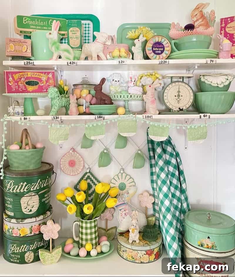 30 Vintage Easter Decor Ideas to Bring Spring Indoors 8 img 32692 22