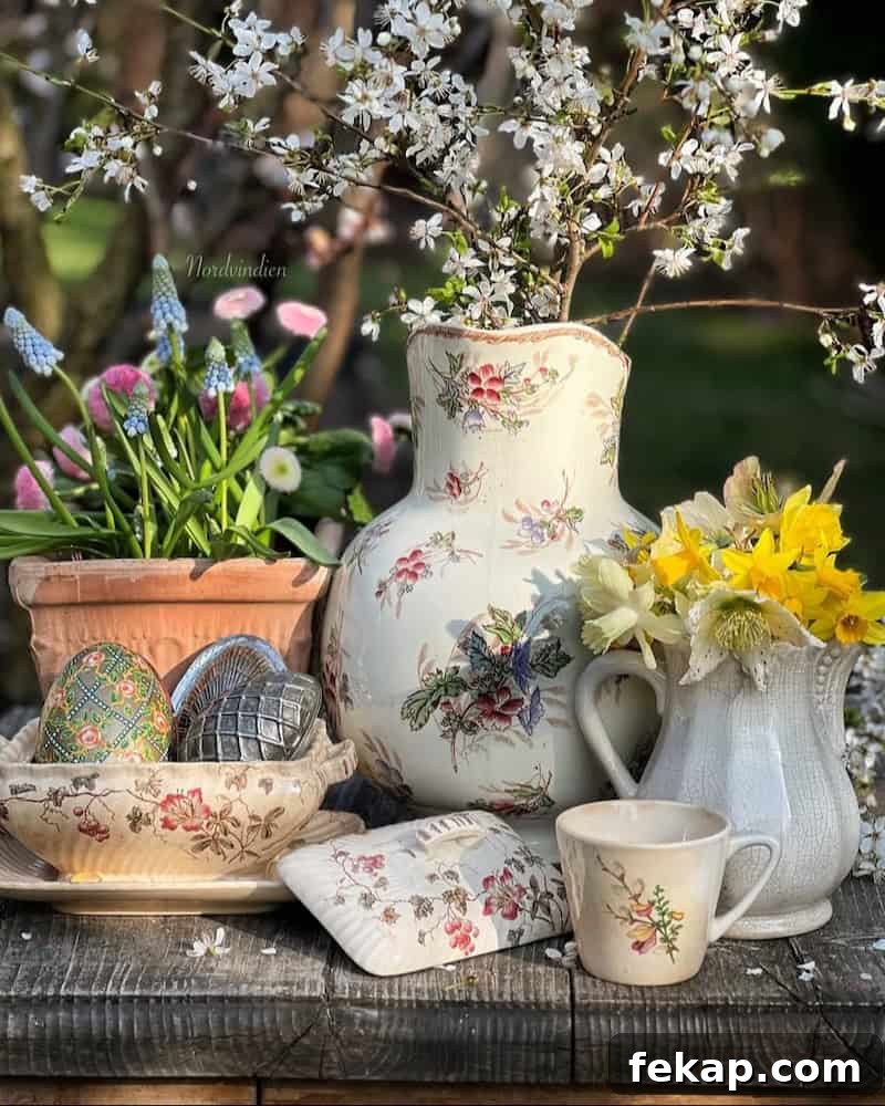 30 Vintage Easter Decor Ideas to Bring Spring Indoors 10 img 32692 24