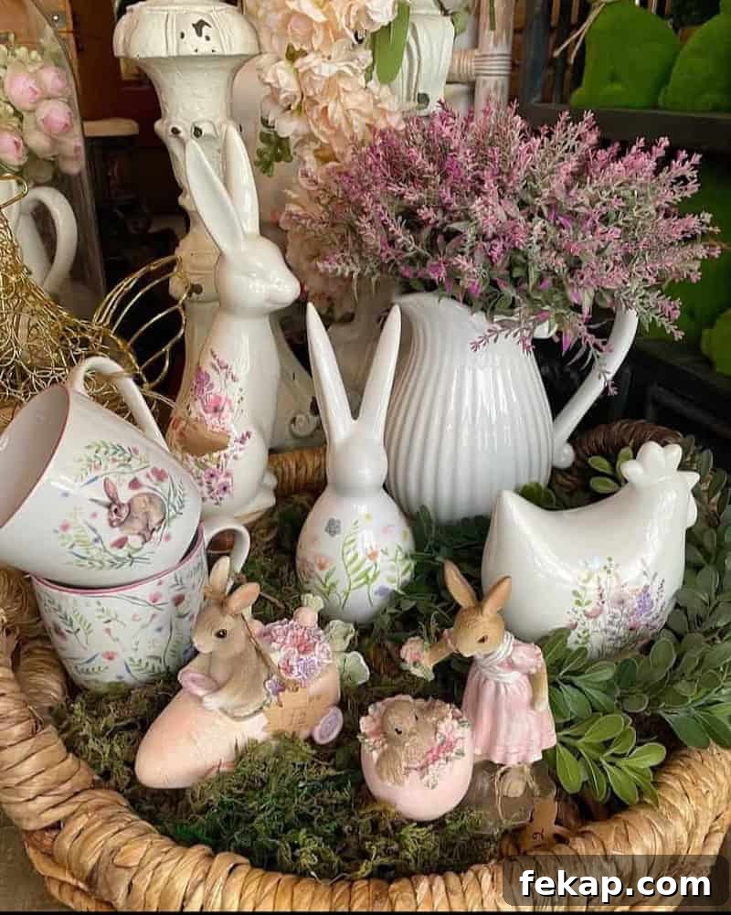 30 Vintage Easter Decor Ideas to Bring Spring Indoors 11 img 32692 25