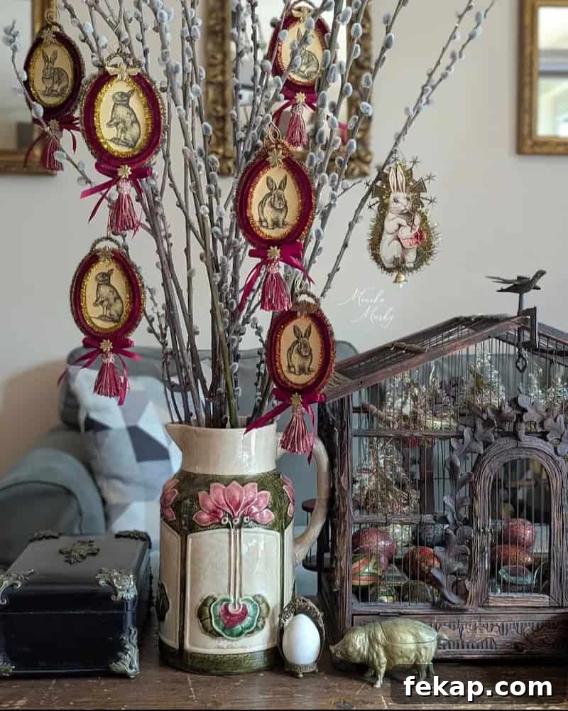 30 Vintage Easter Decor Ideas to Bring Spring Indoors 12 img 32692 26
