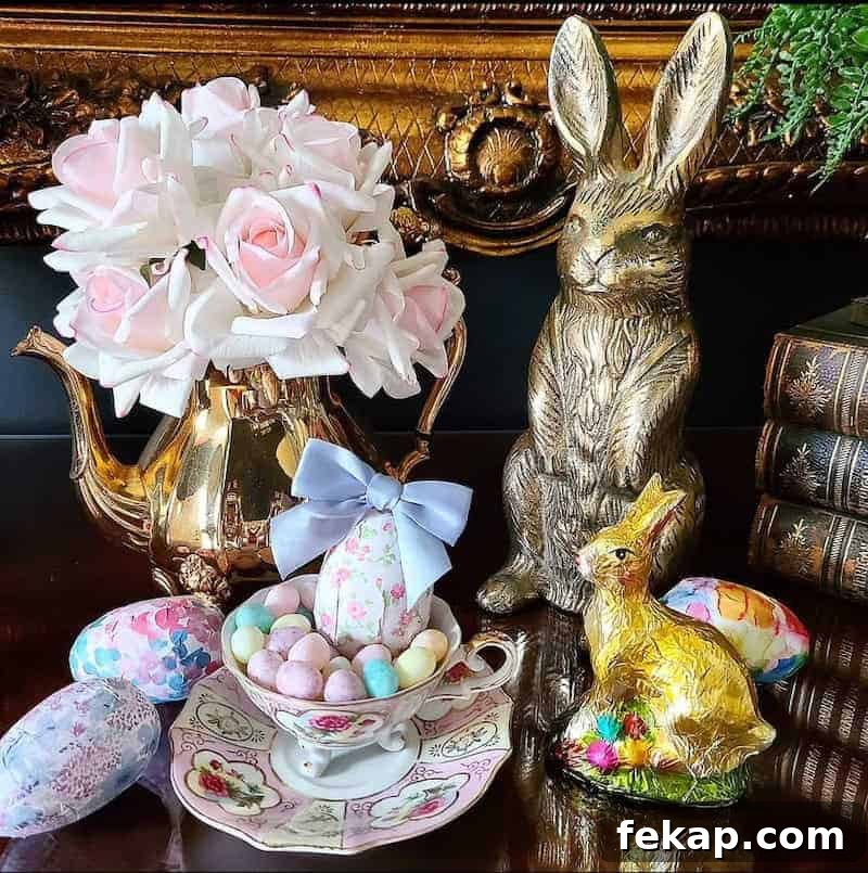30 Vintage Easter Decor Ideas to Bring Spring Indoors 16 img 32692 30