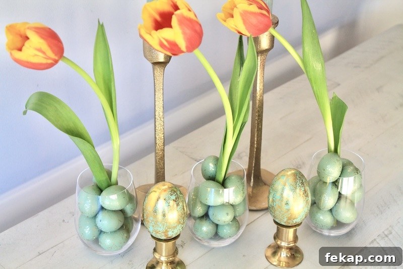 simple modern easter decorations idea