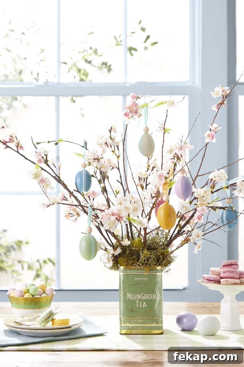 30 Vintage Easter Decor Ideas to Bring Spring Indoors 3 vintage easter decor