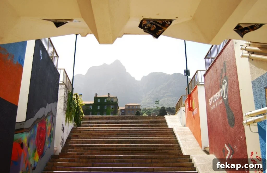 Leaving South Africa: Why I Said Goodbye 17 A hall at the University of Cape Town