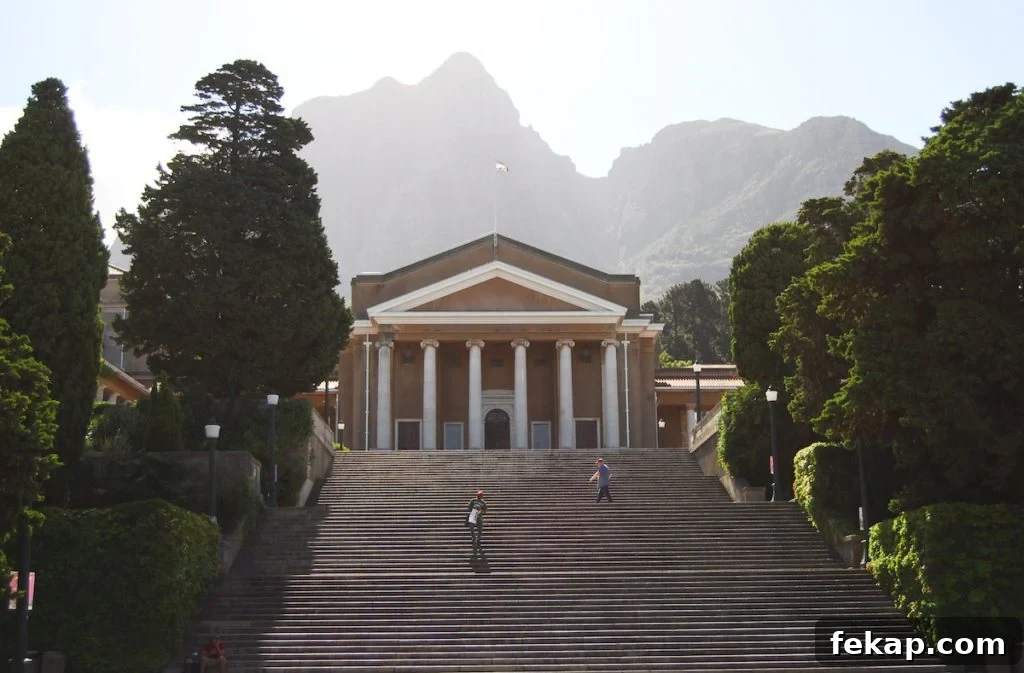 Leaving South Africa: Why I Said Goodbye 21 Jameson Hall at the University of Cape Town