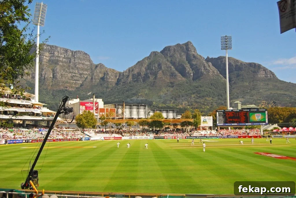 Leaving South Africa: Why I Said Goodbye 29 Our first cricket match with Devil’s Peak in the background
