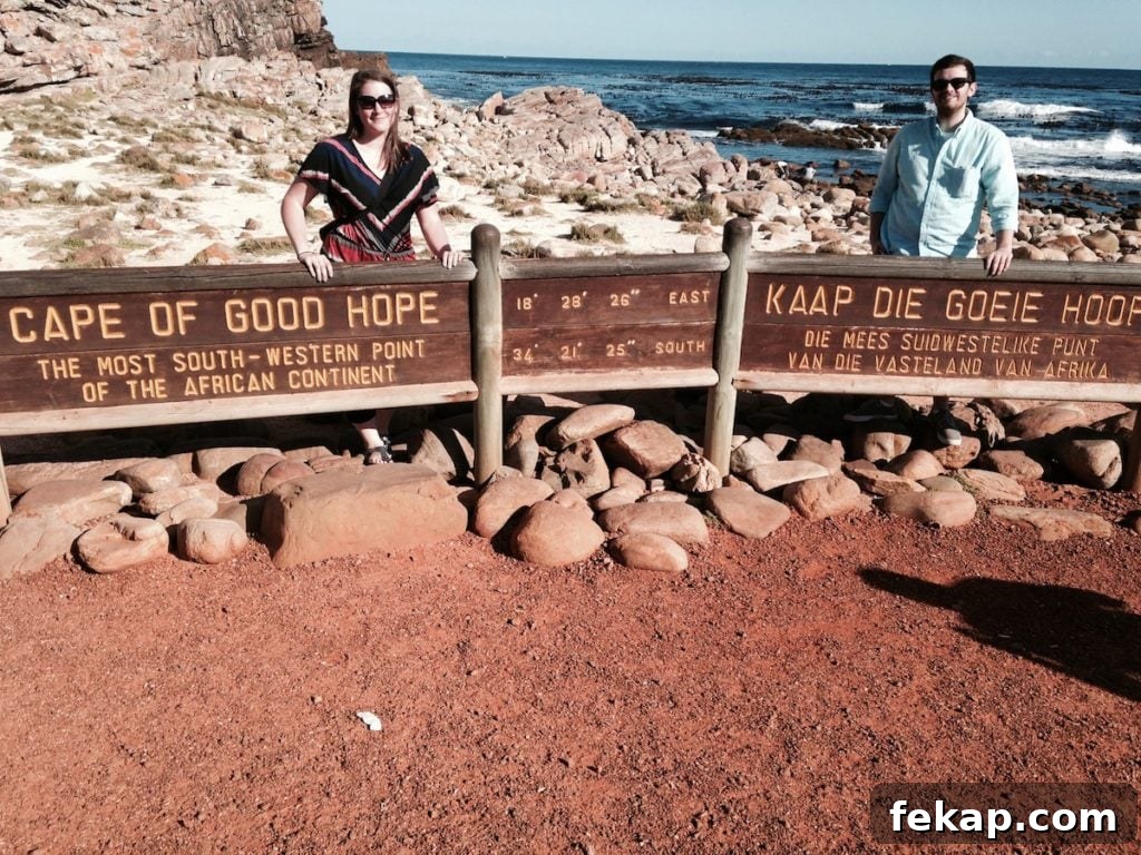 Leaving South Africa: Why I Said Goodbye 8 Famous Cape of Good Hope sign