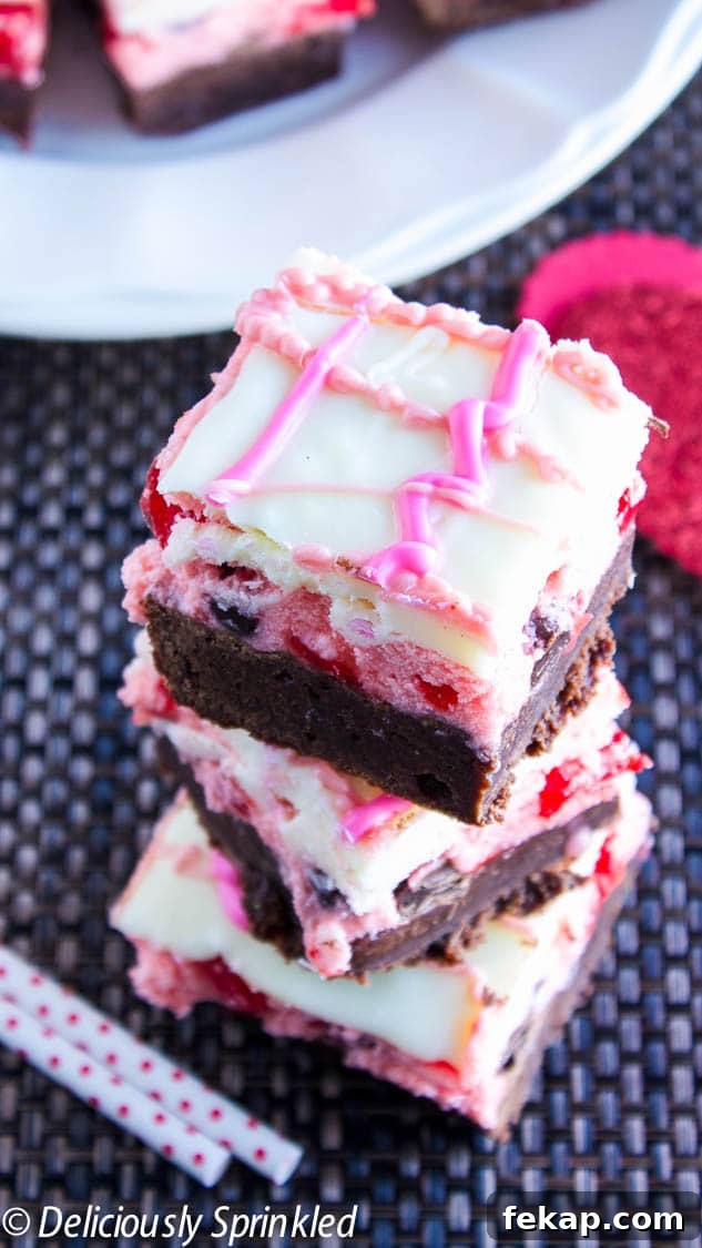 Cherry Chocolate Chip Brownies