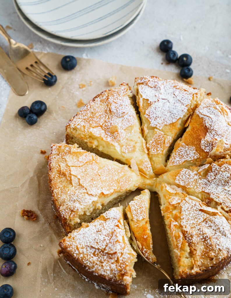 Homemade Gooey Butter Cake from Scratch (No Cake Mix) 3 gooey butter cake closeup