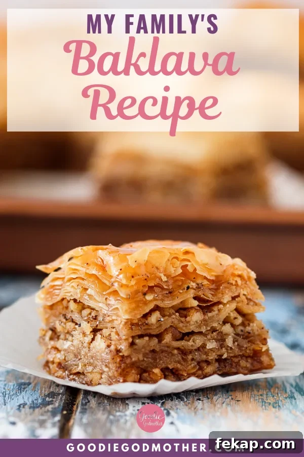 homemade baklava recipe image