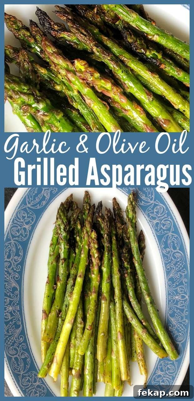 Grilled Asparagus with Garlic and Olive Oil 4 How to make Grilled Asparagus with garlic and olive oil! Healthy and easy to make! #asparagus #healthy #garlic #grilling #vegetables #oliveoil #keto #lowcarb