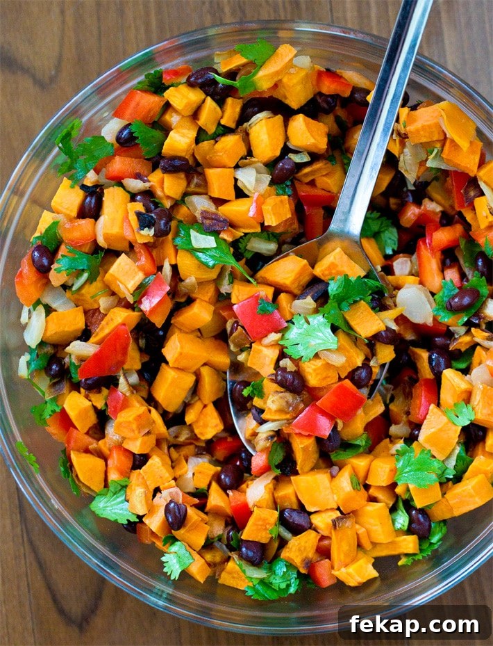 Roasted Sweet Potato Salad Recipe